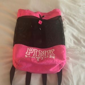 PINK laundry/workout bag
